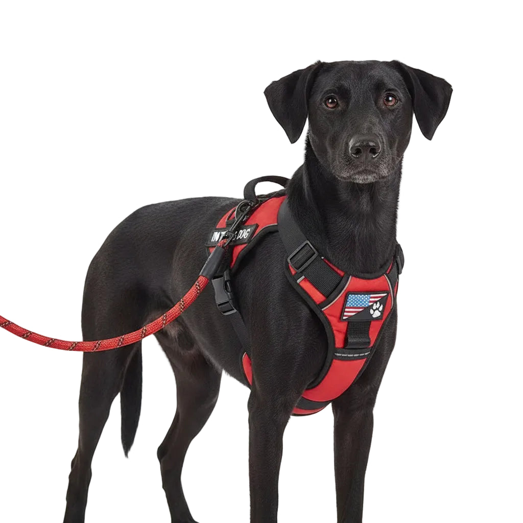 Arnés Reflectante con Correa y Bol Plegable para Perros