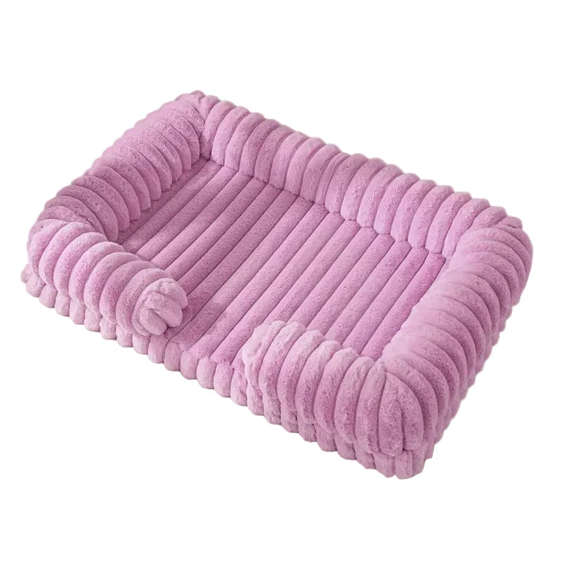 Cama ortopédica para perros color Morado