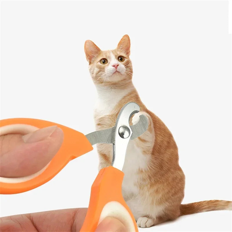 Cortauñas ergonómico para gatos y perros – Corte seguro y preciso