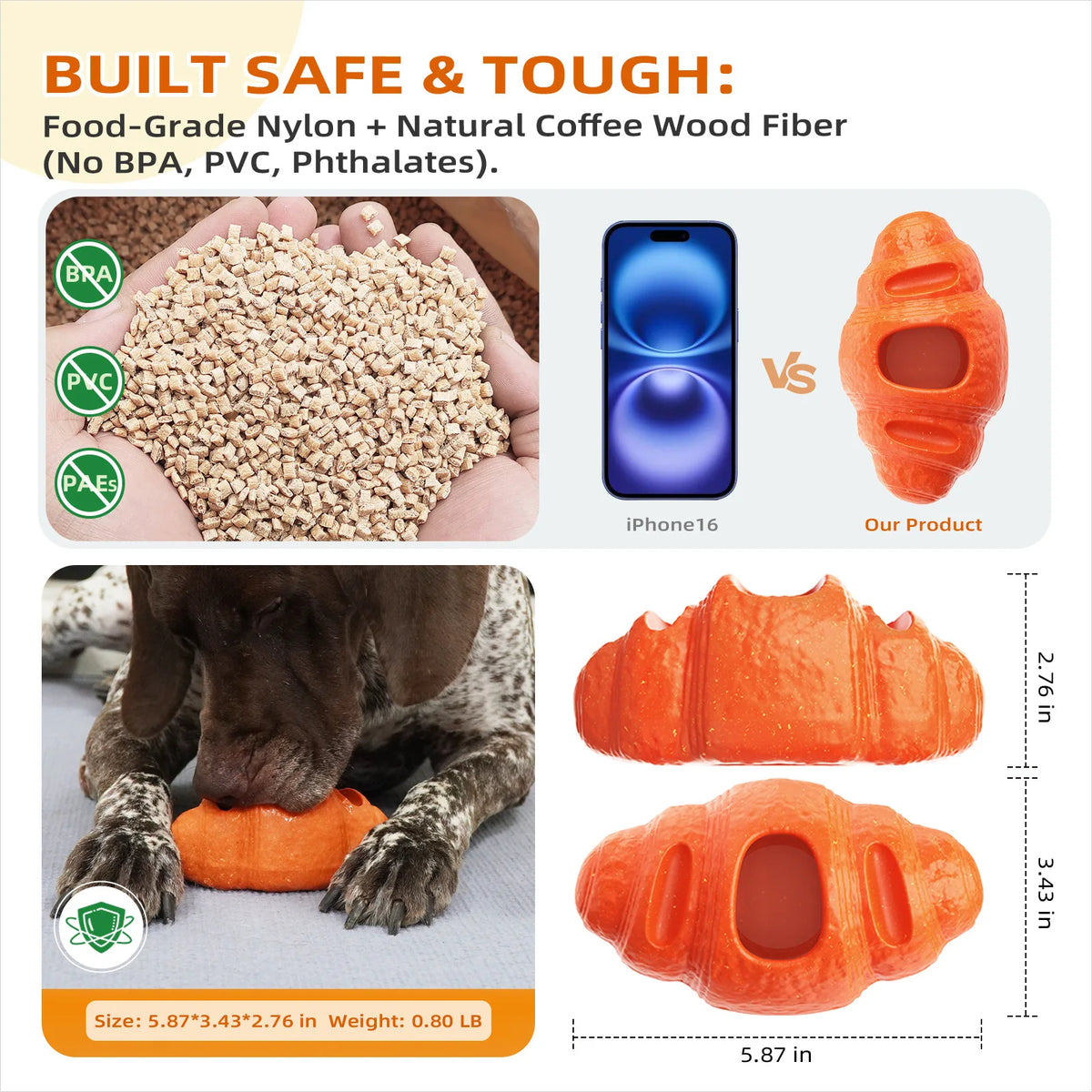Juguete Congelable Dispensador de Premios para Perros