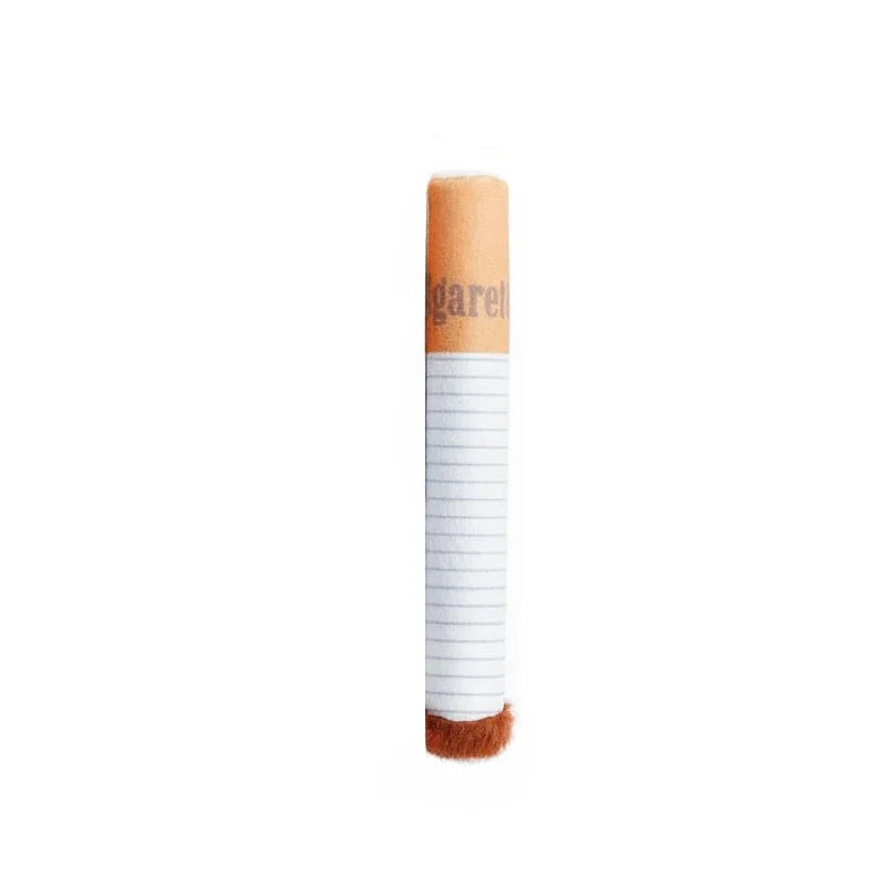 Juguete de Peluche Creativo: Diseño Divertido de Cigarrillos