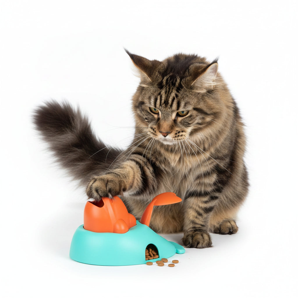 Dispensador de Comida Ballena para Perros y Gatos