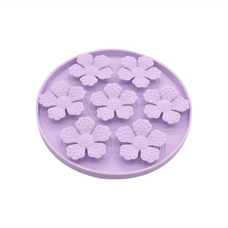 Alfombra de Silicona Lamedora para Perros - Morado