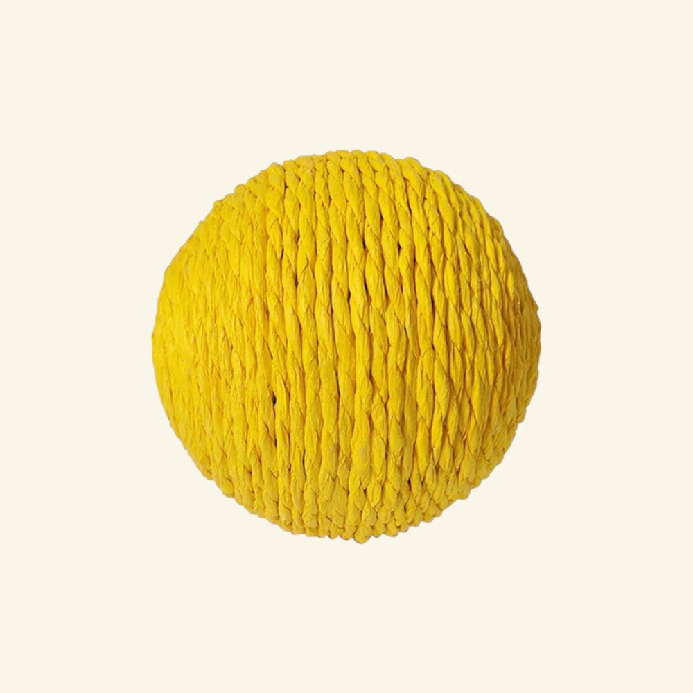 Pelota de Sisal Grande para Gatos – Diversión Activa y Uñas Saludables