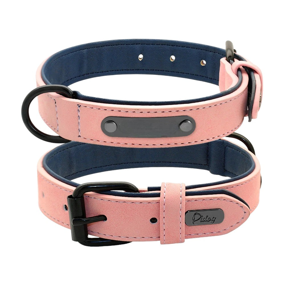 Set de Collar y Correa de Cuero para Perros – Máximo Estilo y Confort