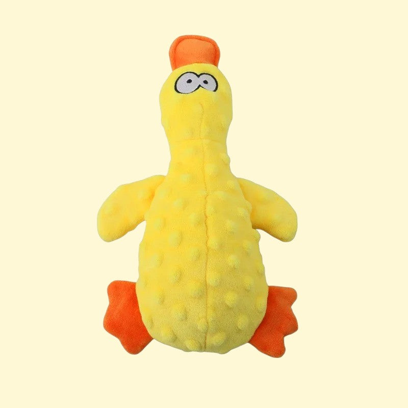 Patos de colores de felpa chirriante – Juguete para tu perro