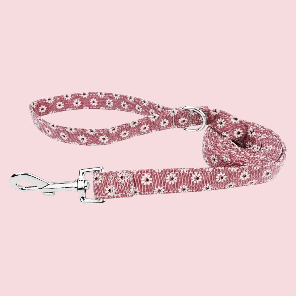 Correa para Perros con Estampado Floral – ¡Estilo, Seguridad y Comodidad en Cada Paseo! 🌸