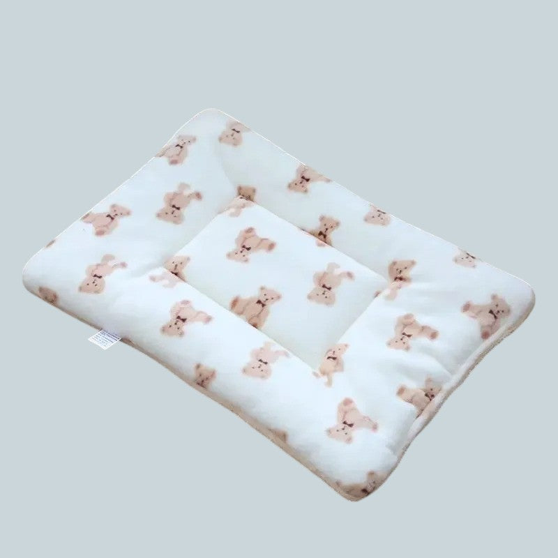 Cama de Algodón para Perros y Gatos de Osos