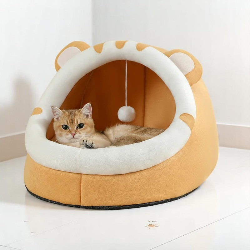 Cama de Algodón 100% para Perros y Gatos – Suavidad y Bienestar Garantizados