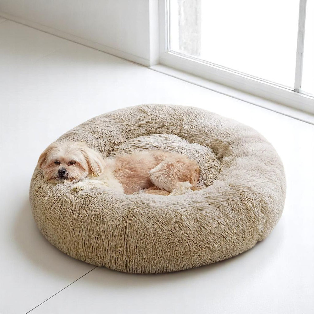 Cama de felpa suave para gatos y perros : abrigo y confort en cada descanso