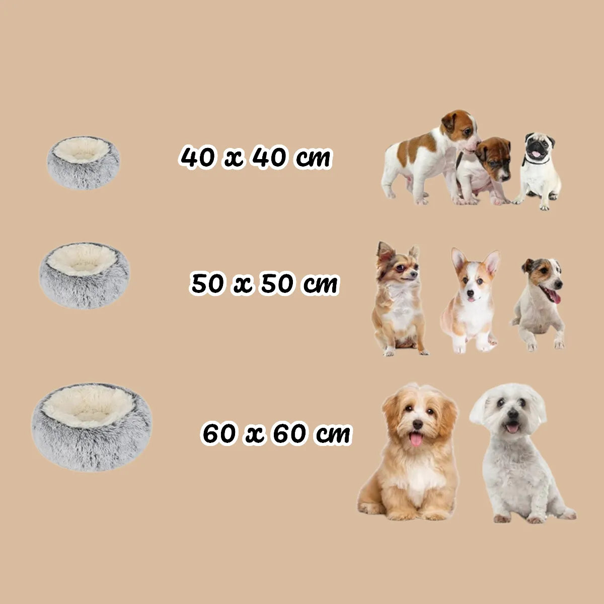 Cama Cómoda y Transpirable para Perros y Gatos