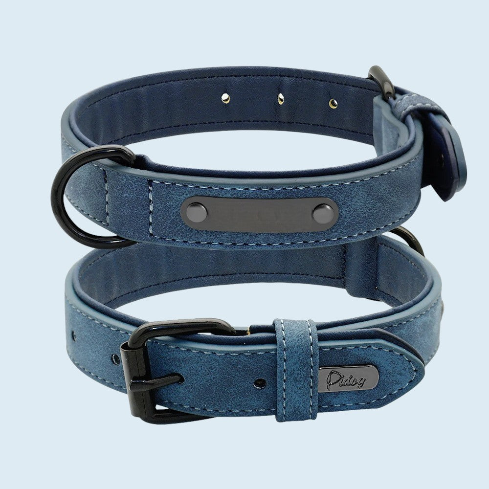 Set de Collar y Correa de Cuero para Perros – Máximo Estilo y Confort