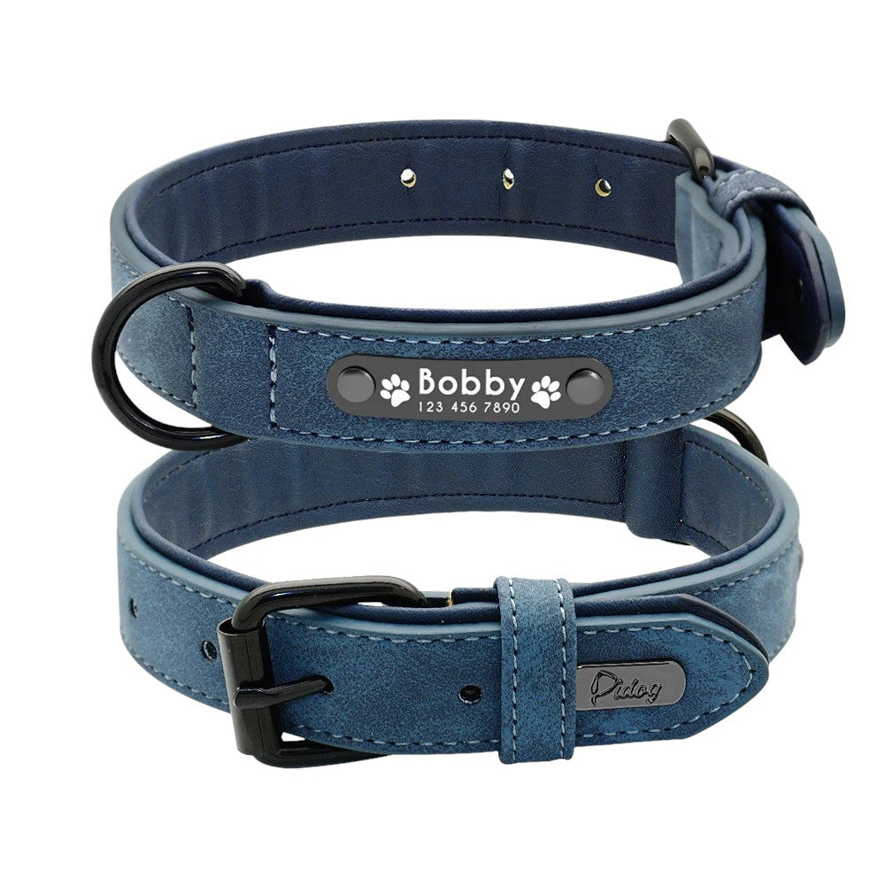 Set de Collar y Correa de Cuero para Perros – Máximo Estilo y Confort