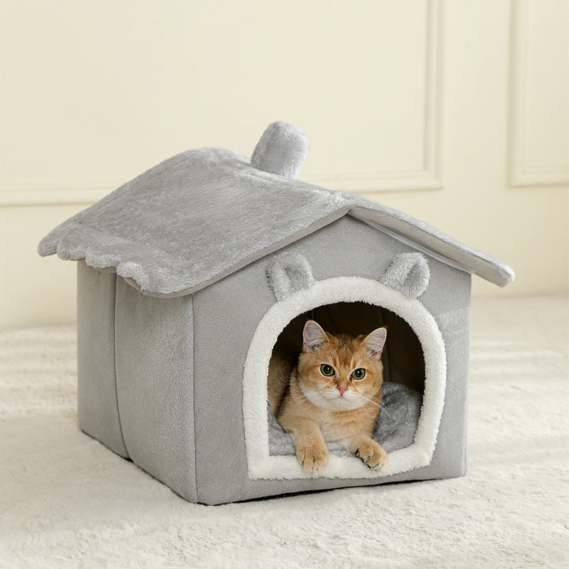 Casa Plegable para Gatos y Perros Extra Pequeños - portada